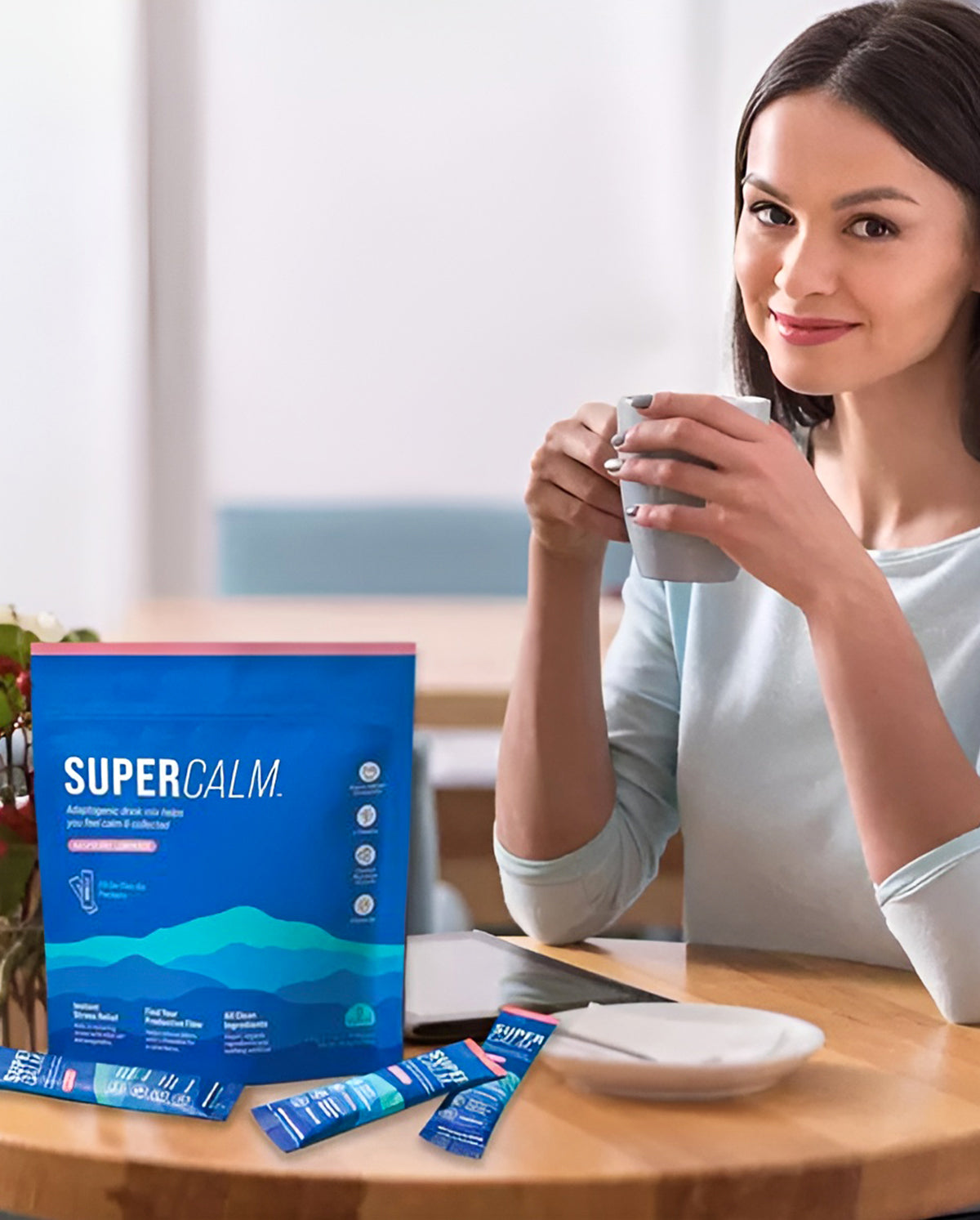 SuperCalm Raspberry Lemonade – Natural Stress Support & Sleep Aid