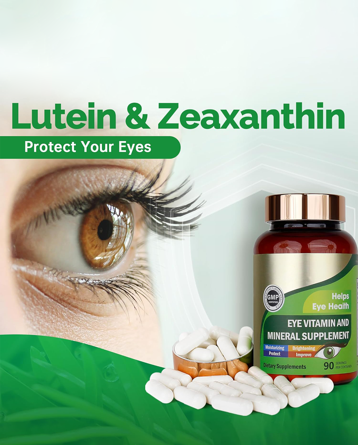 Lutein & Zeaxanthin with Vitamin C, E, Zinc & Copper