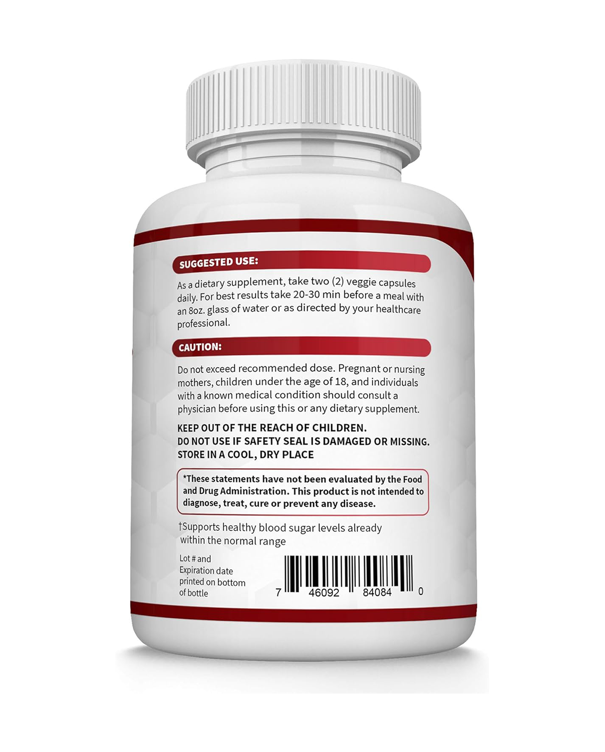 Blood Sugar Complex Supplement – Cinnamon, Chromium & Bitter Melon