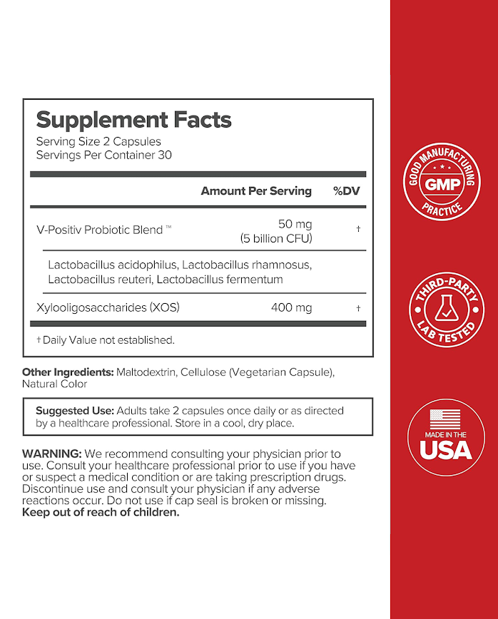 Women’s Probiotic Formula – Digestive & Wellness Support.