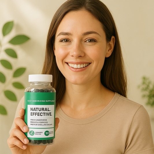 Stay Fresh from Within: Internal Deodorant Supplement with Chlorophyll & Natural Botanicals for Daily Wellness