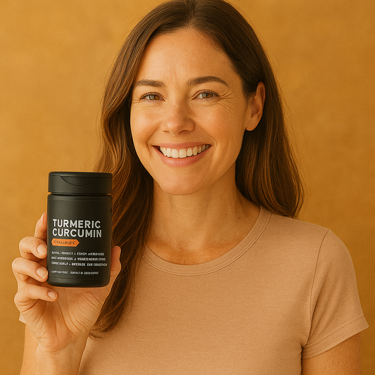 Enhance Your Wellness with Turmeric Curcumin 500mg with Black Pepper & Organic Coconut Oil