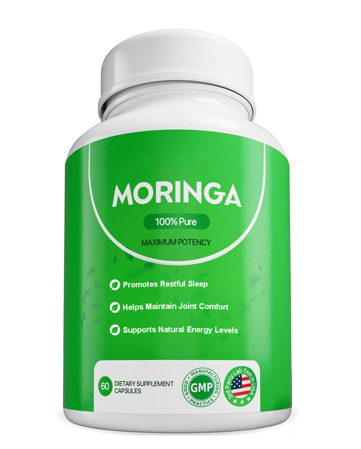 Moringa Capsules – Pure Moringa Leaf Powder for Daily Wellness & Vitality