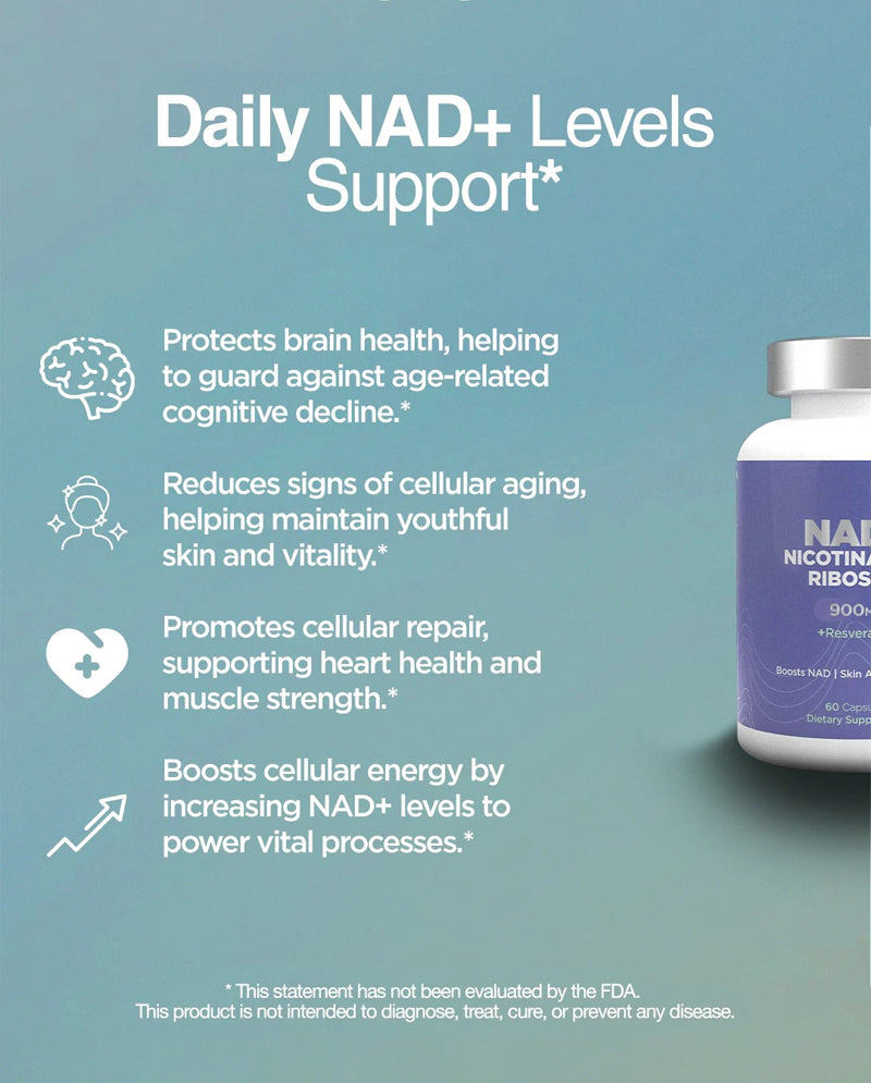 Nicotinamide Riboside (NR) Formula – Supports Energy Metabolism & Cellular Health
