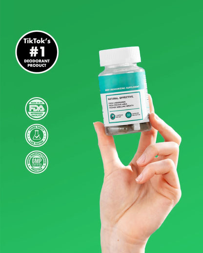 Internal Deodorant Supplement – Chlorophyll & Natural Botanicals for Daily Wellness