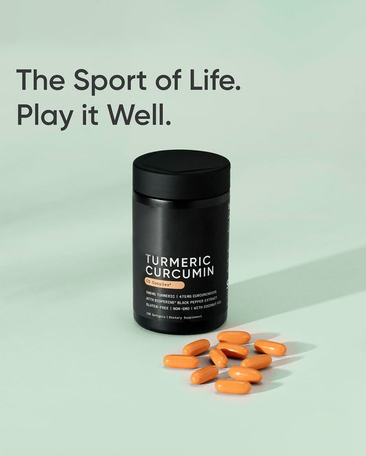 Turmeric Curcumin 500mg with Black Pepper & Organic Coconut Oil – Daily Wellness Support