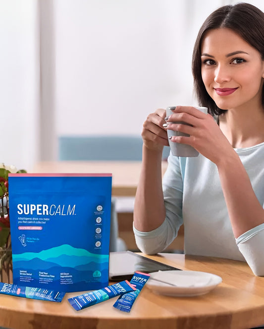 SuperCalm Raspberry Lemonade – Natural Stress Support & Sleep Aid