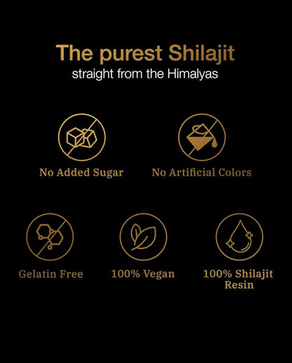 Herbal Gummies with Shilajit & Ashwagandha – Daily Vitality Support