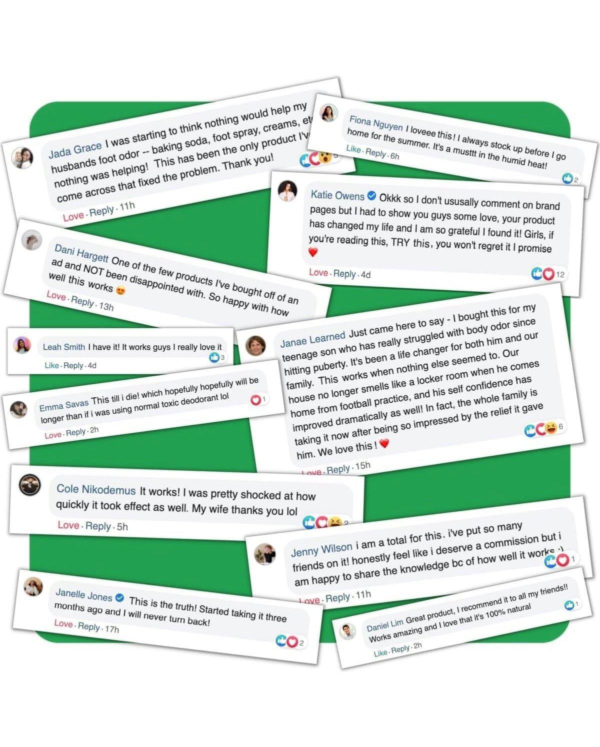 Internal Deodorant Supplement – Chlorophyll & Natural Botanicals for Daily Wellness