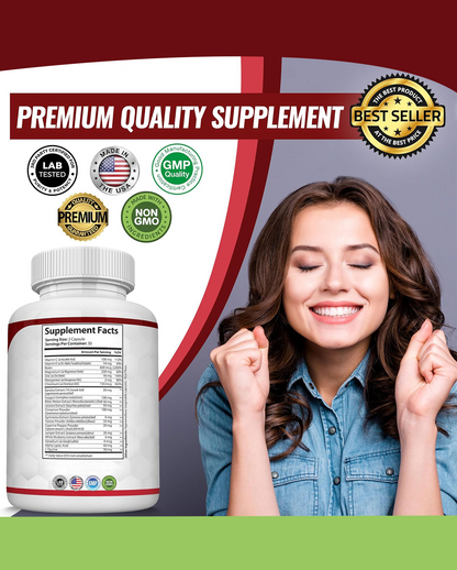 Blood Sugar Complex Supplement – Cinnamon, Chromium & Bitter Melon