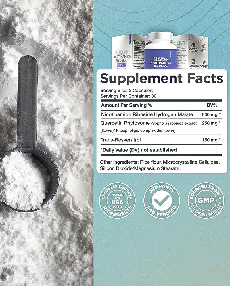 Nicotinamide Riboside (NR) Formula – Supports Energy Metabolism & Cellular Health